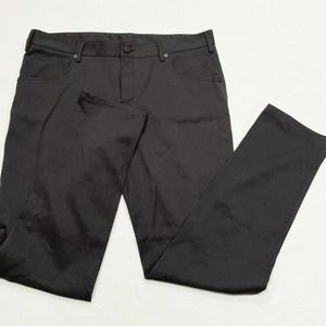EFM Donrad Duncan Size 33 Men's Black Straight Pants 5-Pocket 31" Inseam
